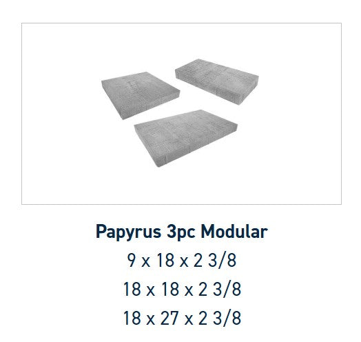 Belgard  Papyrus - 3 pc. Sepia | Sold by Layer or Pallet