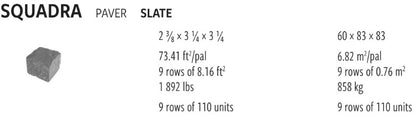 Techo Squadra | Chestnut Brown | Sold by Layer or Pallet