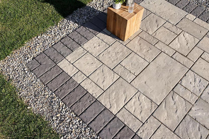 Techo-Bloc Slate Blu 60 MM 6X13 | Onyx Black