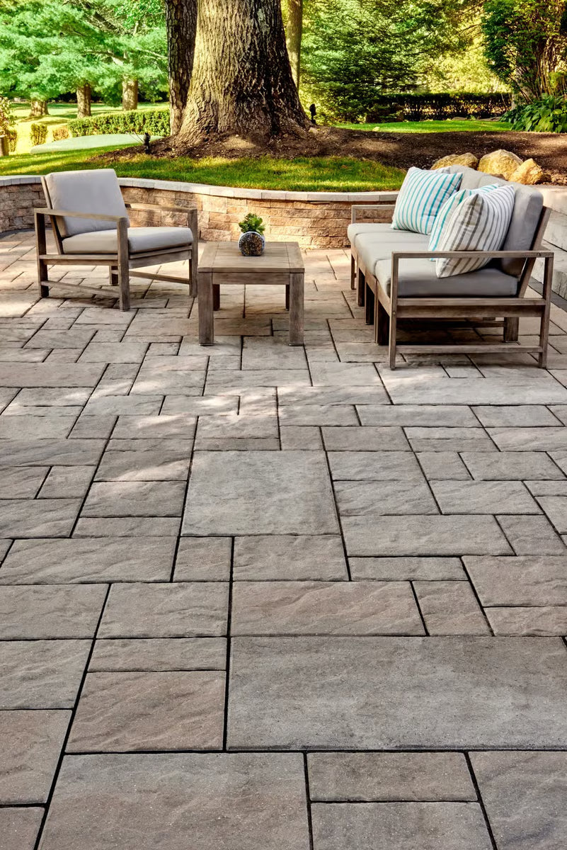 Techo-Bloc Slate Slabs Blu 60 MM - 3pc | Champlain Grey