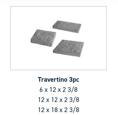 Belgard  Travertino - 3 pc. Cheswick | Sold by Layer or Pallet