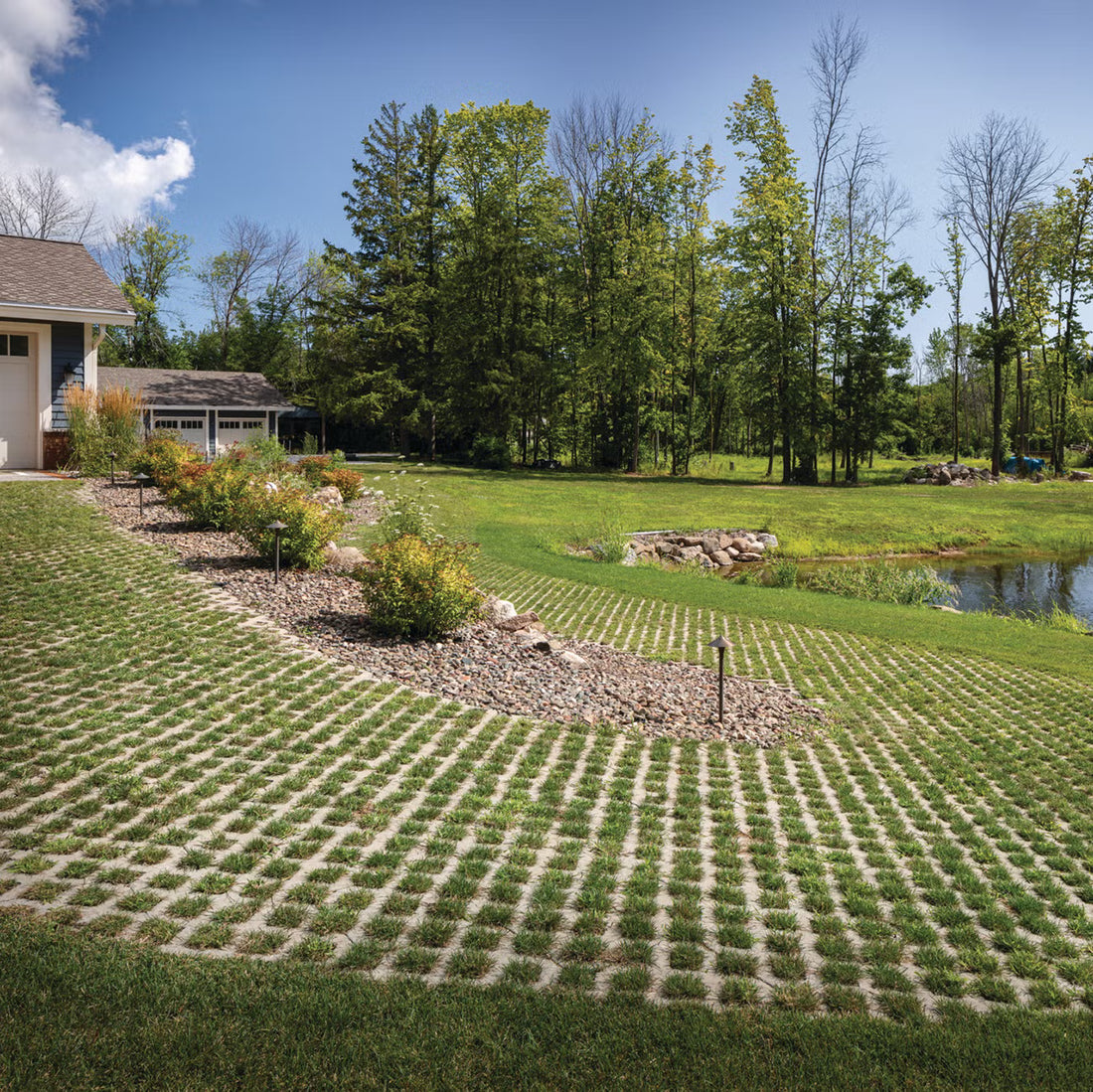 Belgard Turfstone | Pewter | Sold by Layer or Pallet