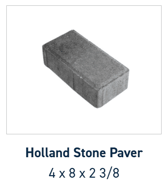 Holland Stone Paver 4x8 | Midnight | Belgard