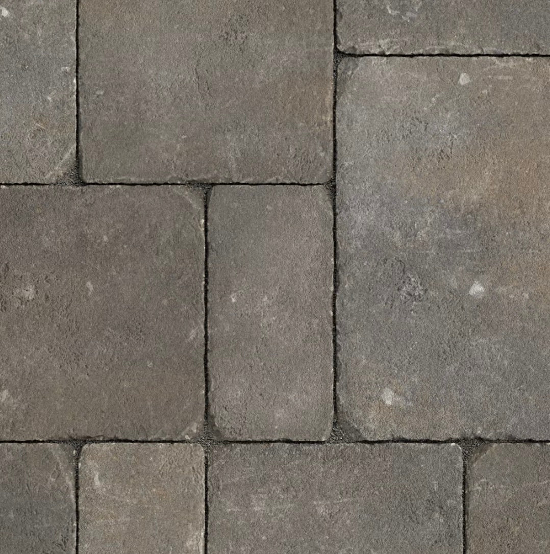 Belgard Dublin Cobble 3pc. Ardennes Gray Antique (PALLET)