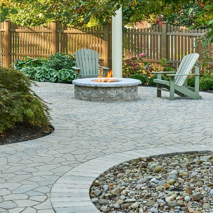 Techo Valencia Fire Pit [no sleeve] | Champlain Grey