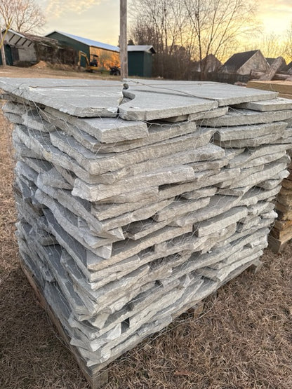 Flagstone 1.5&quot; Grey (per pound)