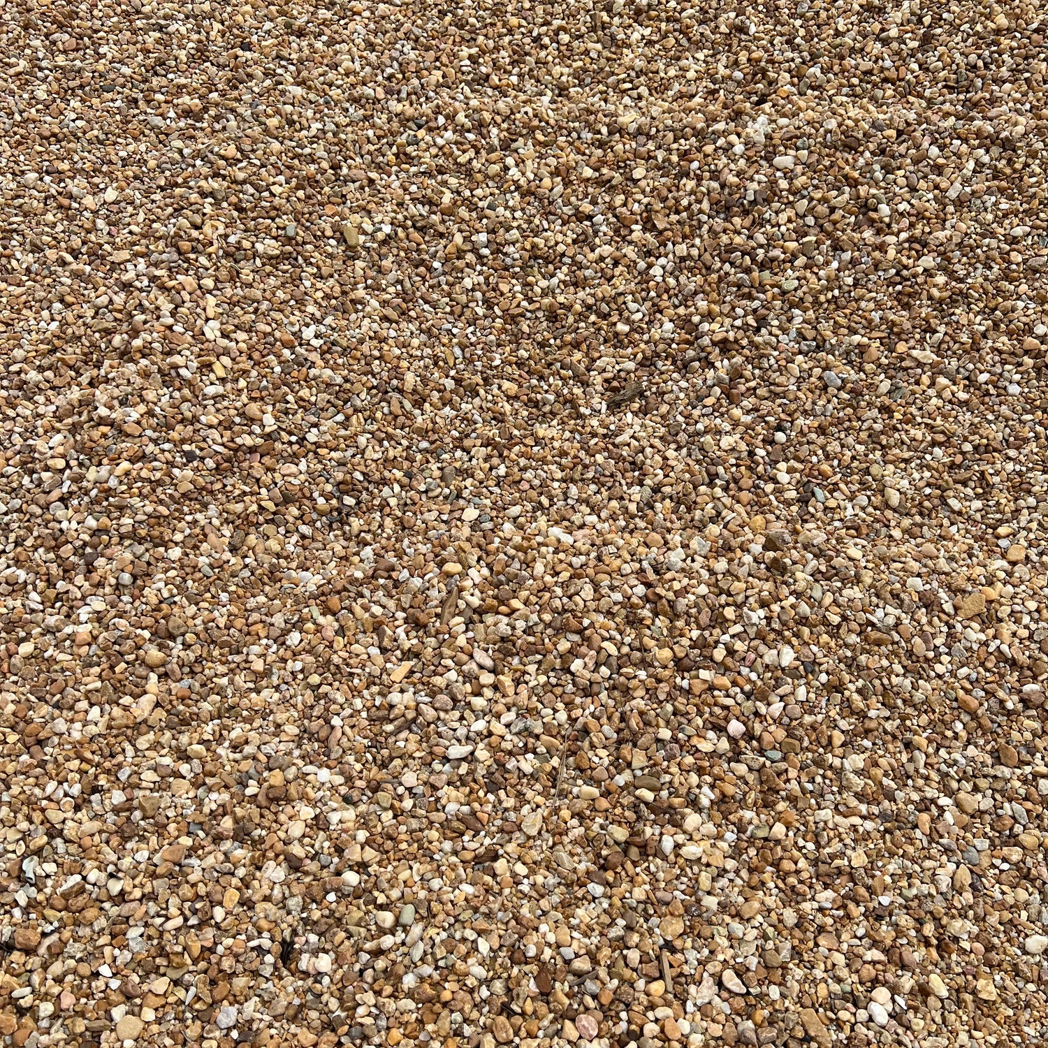 River Rock &quot;Southern Blend&quot; - 3/8-1&quot; Amber/Grey (by the pound)