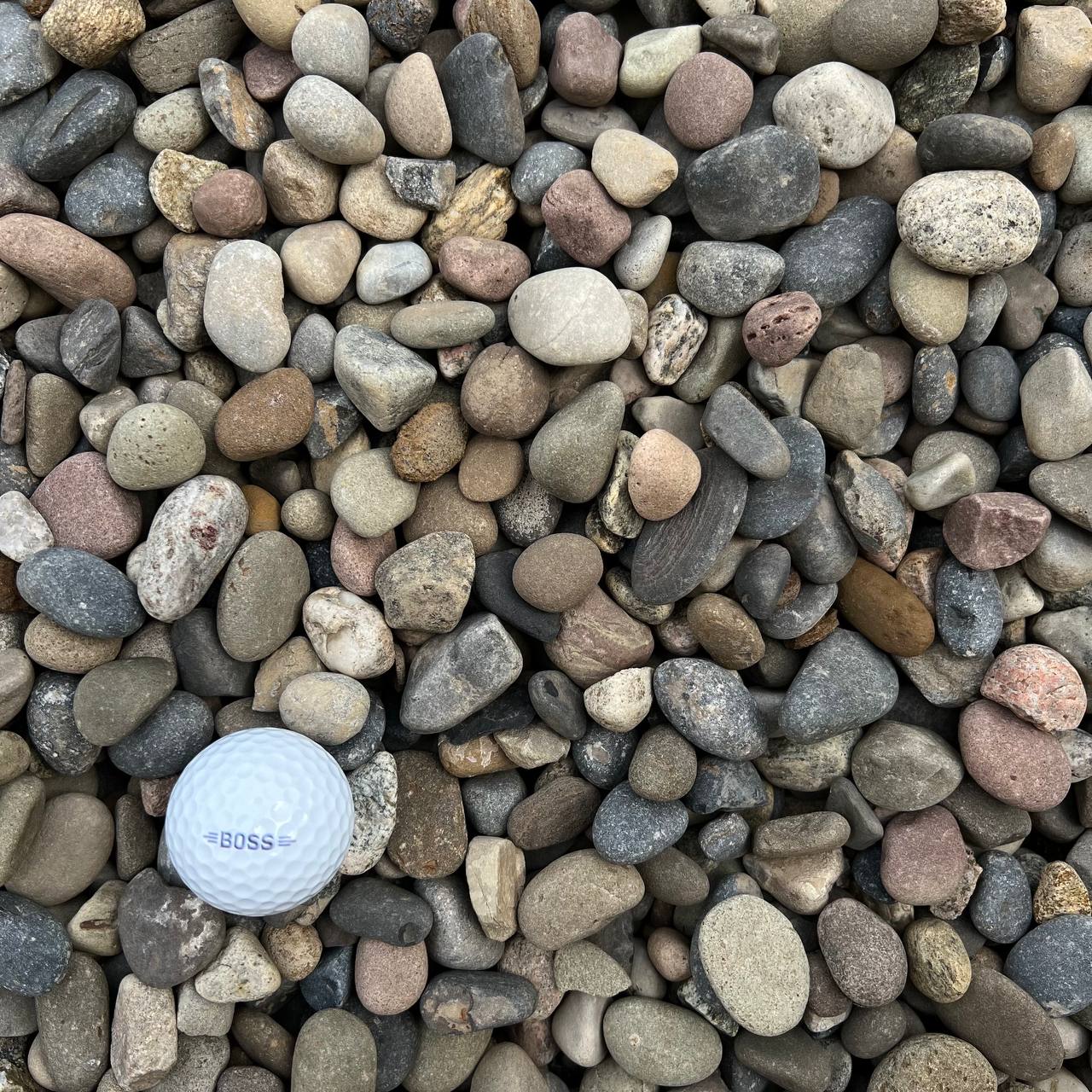 River Rock &quot;New England&quot; 3/4&quot; Grey (by the pound)