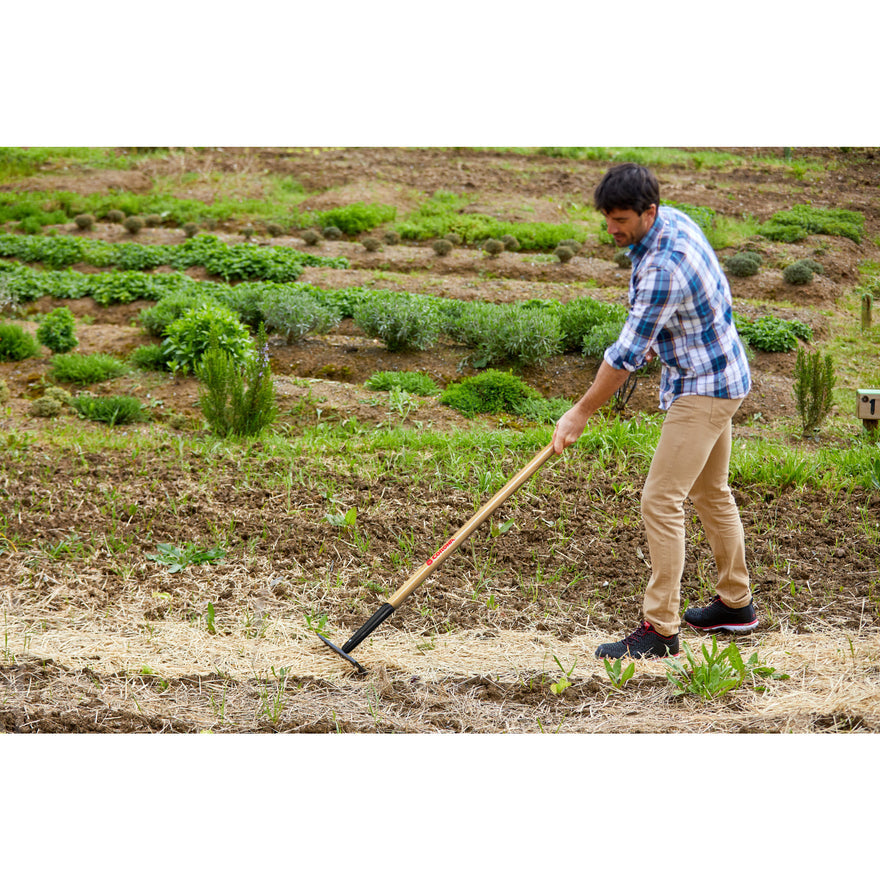 Leval Head Rake RAKE / Level Head Rakes 16 tines, 60 inch Ash wood handle RK 64002 – BOSS