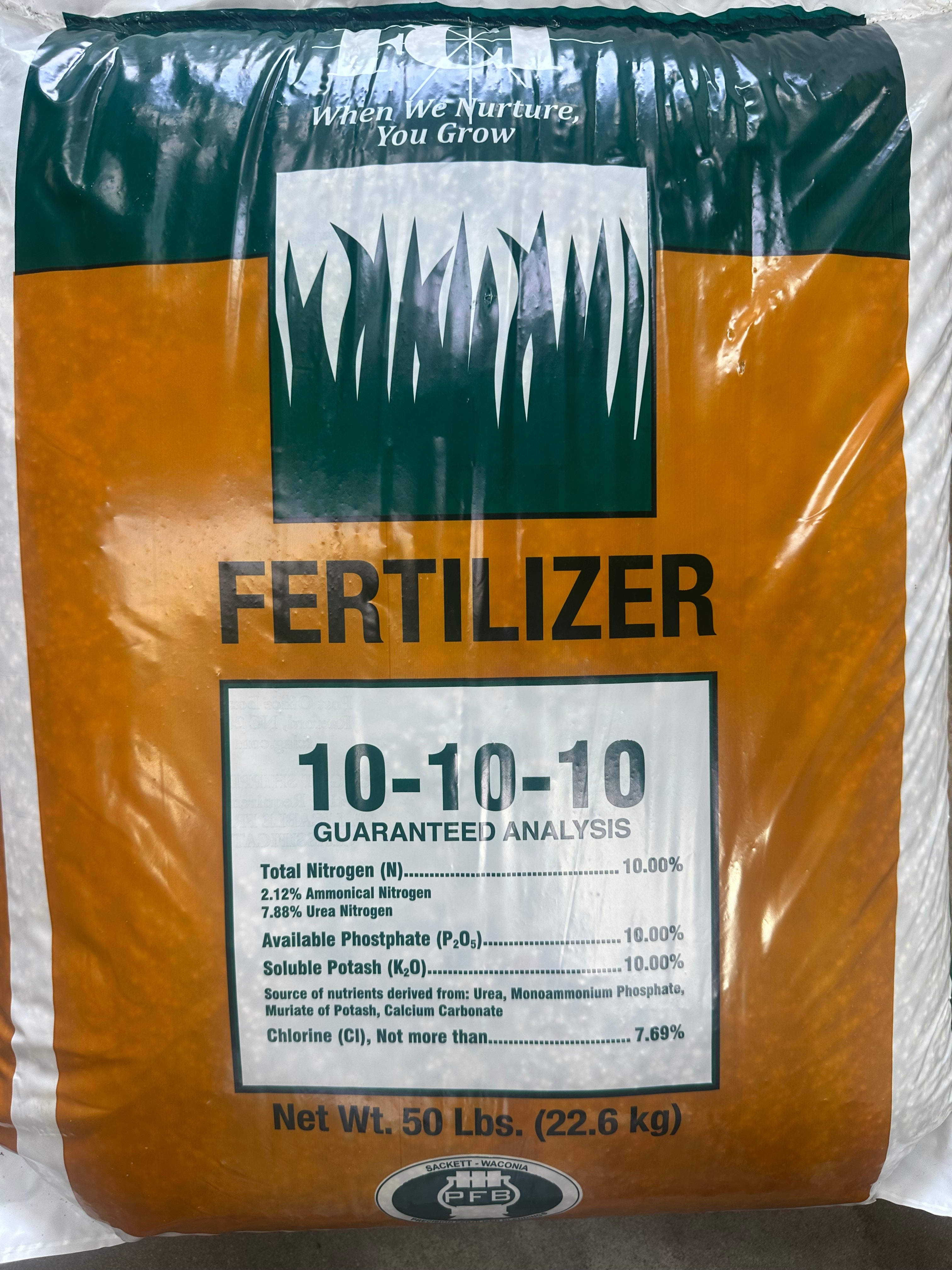 10-10-10 Turf &amp; General Fertilizer | 50 lb