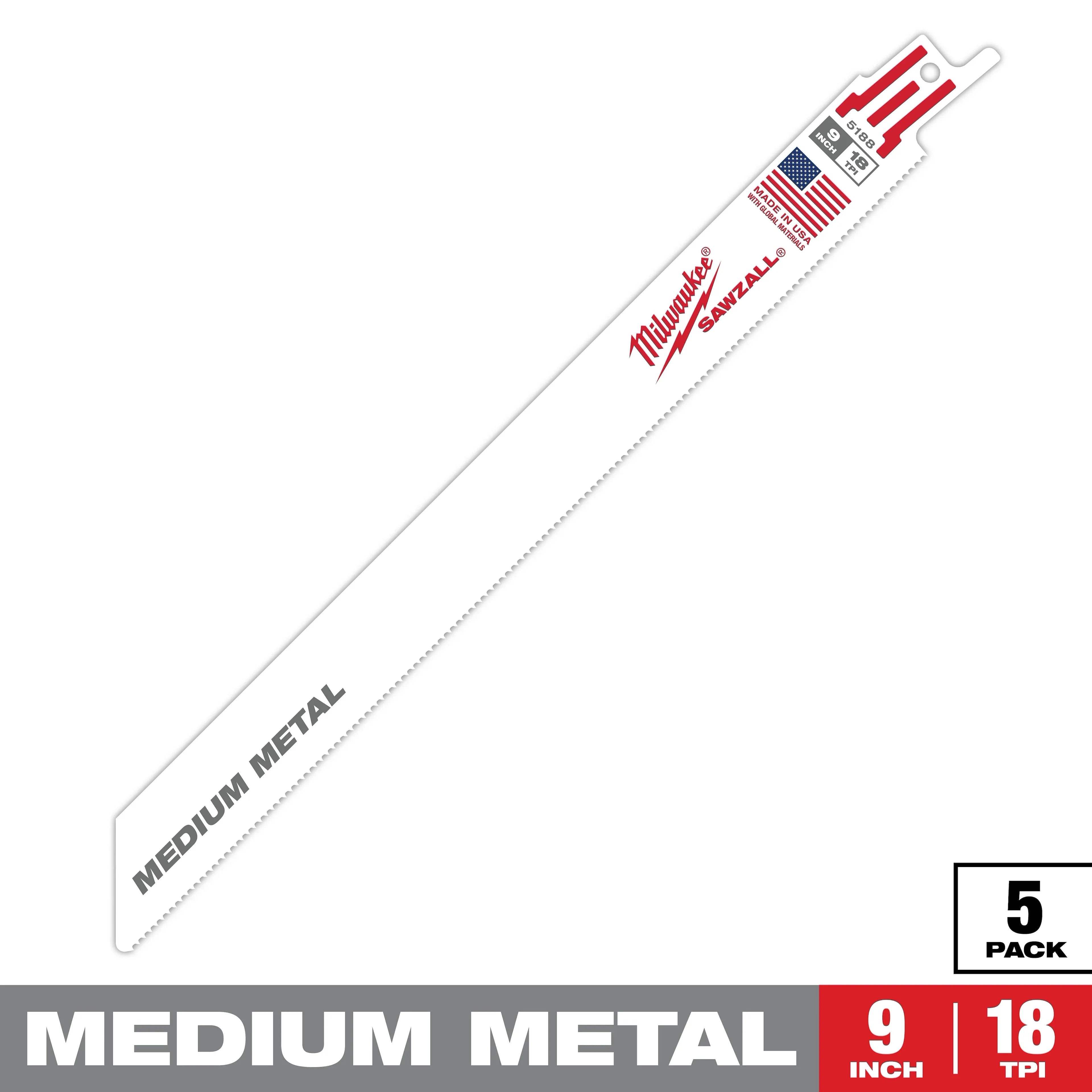 Milwaukee SAWZALL BLADES (5-PK)