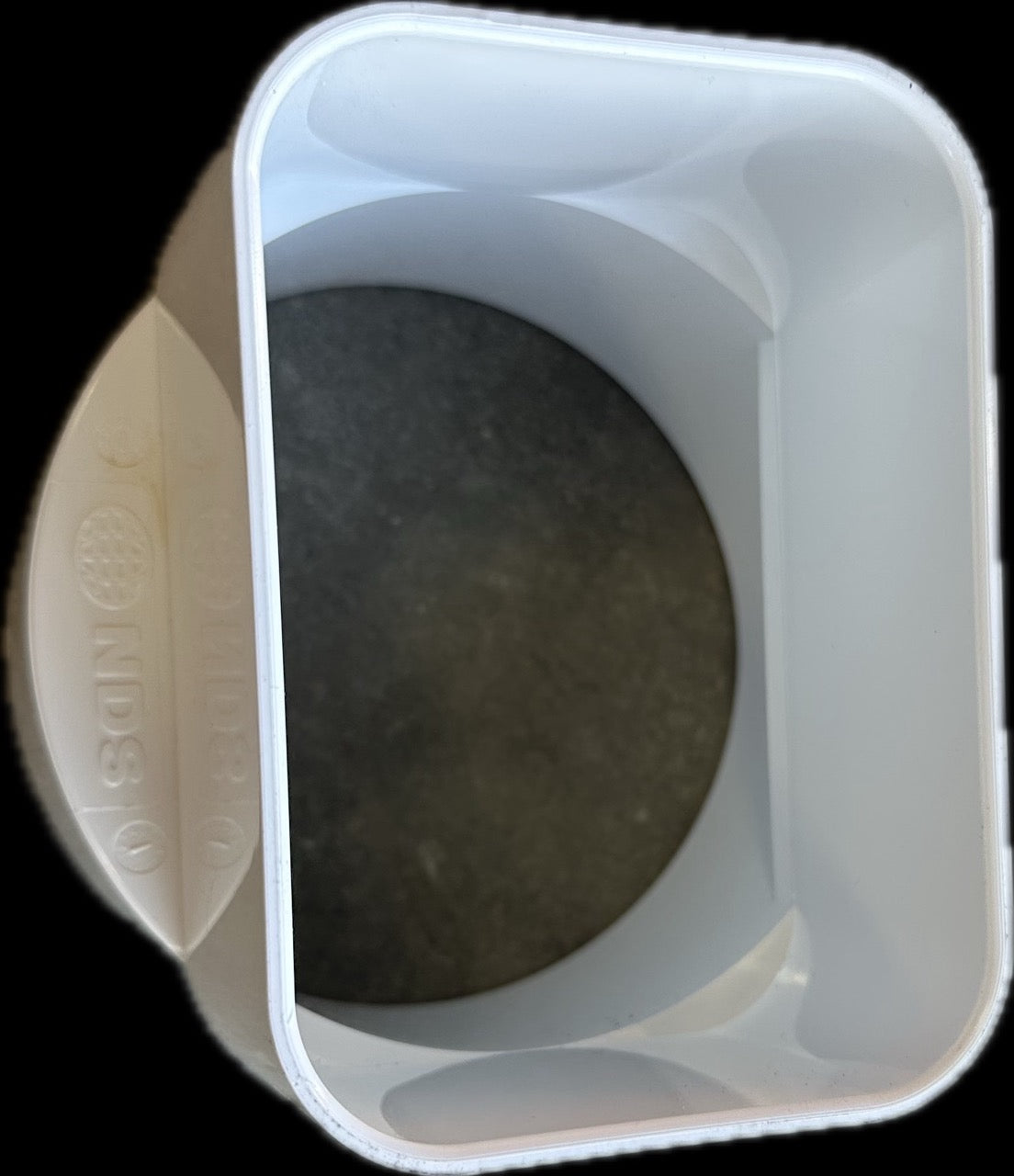 PVC 3"x 4" X 4" Down Spout Adapter