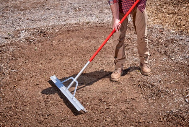 Aluminum Landscape Rake (Rental) - 36 Inch/36 Tines