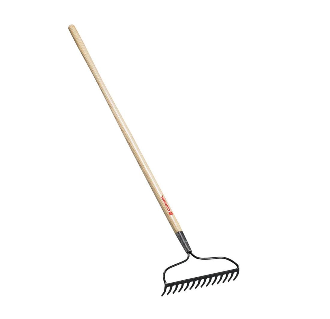 RAKE / Bow Head Rake - 14 Inch/14 Tines