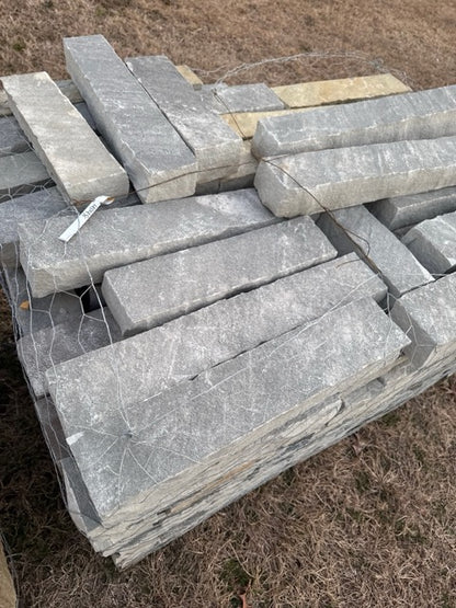 Rubble Strips 2&quot; - 4&quot; Grey (per pound)