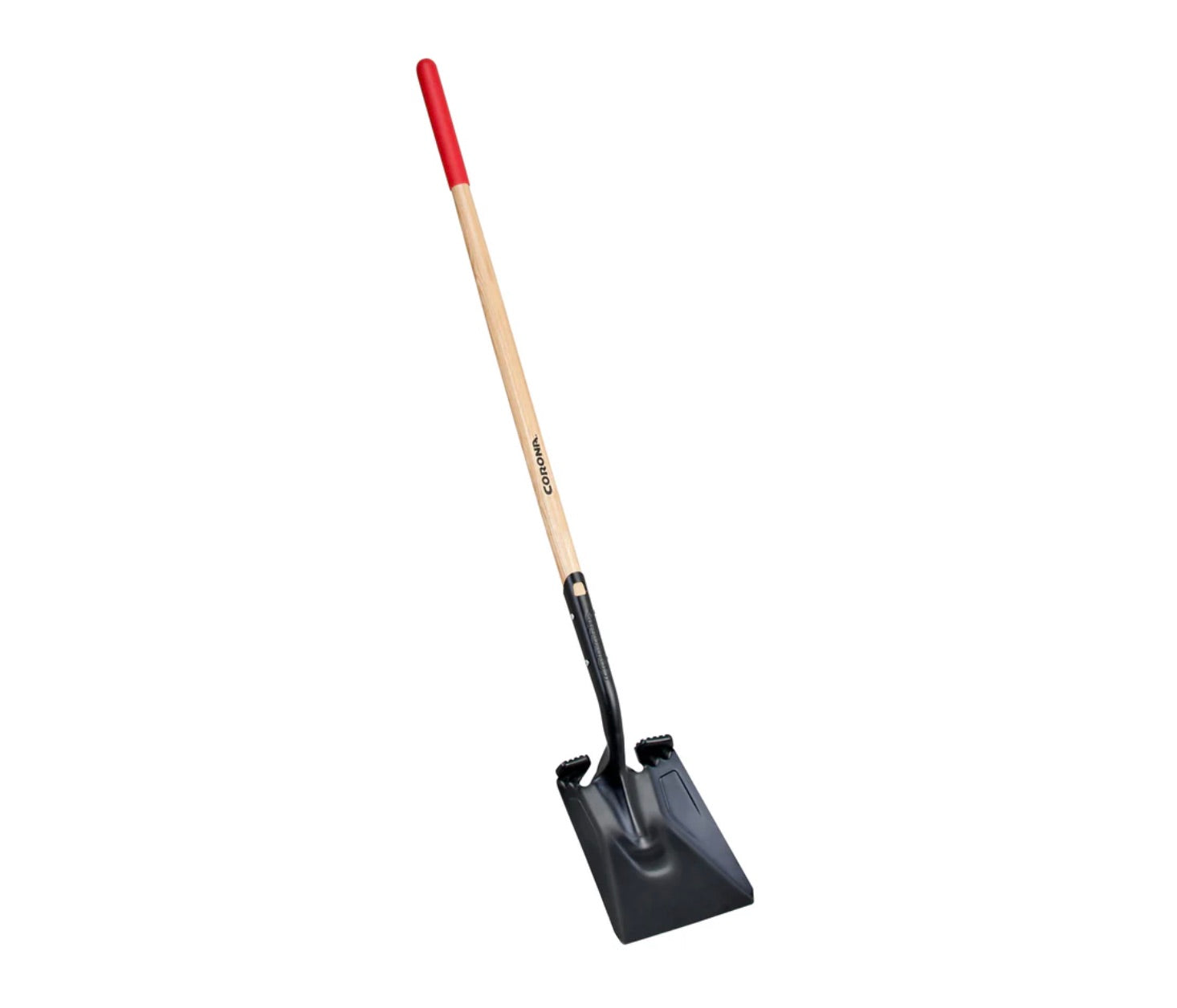 SHOVEL / Boron Steel 14 Gauge Square Point Shovel, Hardwood Handle