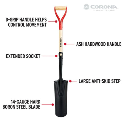 SPADE / D-Handle Drain Spade