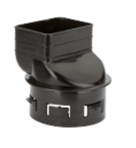 3" X 4" X 4" Down Spout Adapter