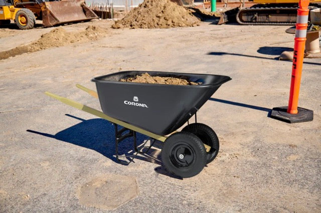 WHEELBARROW / Poly - 10 Cubic Foot