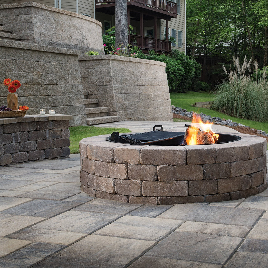 Belgard Weston Fire Pit Kit | Colonial